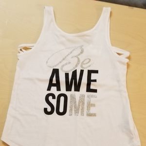 Idealolgy Youth Tank "AWESOME ME"  Y:Large